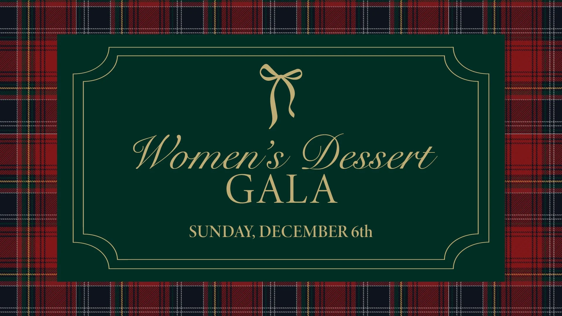 Women’s Christmas Dessert Gala