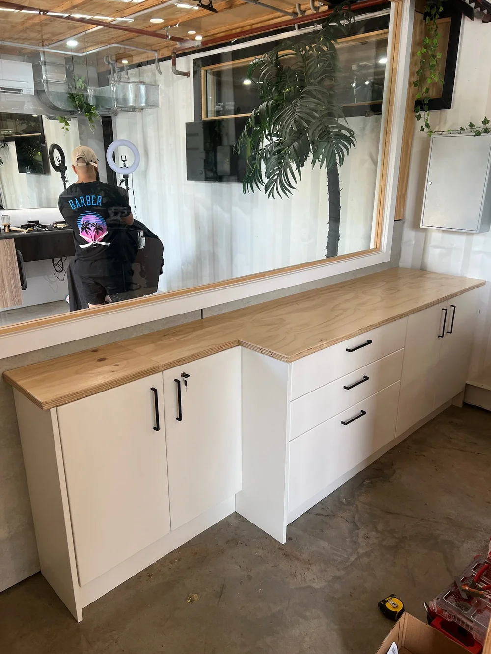 Custom kitchen cabinetry build and install