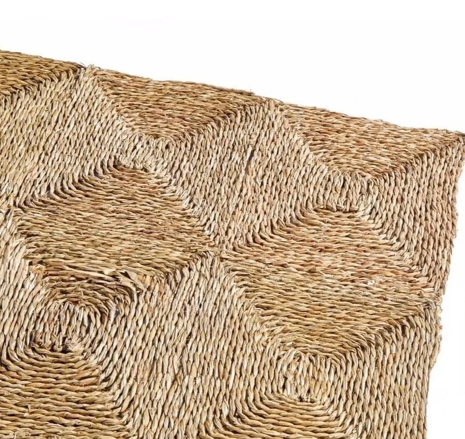 Close up of Seagrass Square environmental natural fibre flooring