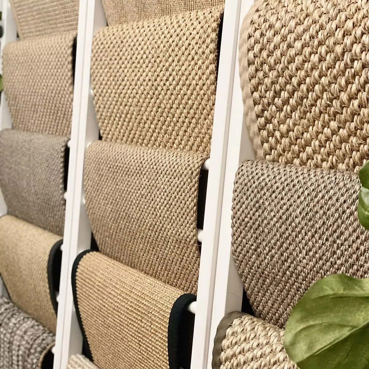 Display of sisal, wool, jute, seagrass natural fibre in Adelaide