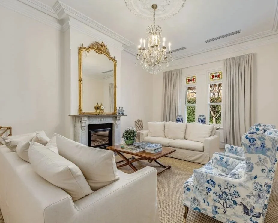 Oakbank sisal installed in luxury living room under couches high end