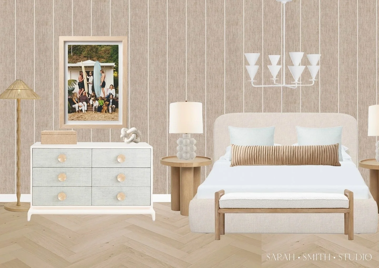 seaglass &amp; earth tones // comment SHOP for links 

#bedroomdesign #californiacoastal #californiastyle #californiainteriors #slimaarons #surfartwork #interiorstyle #bedroomstyle #californiabedroom #bedroominspo