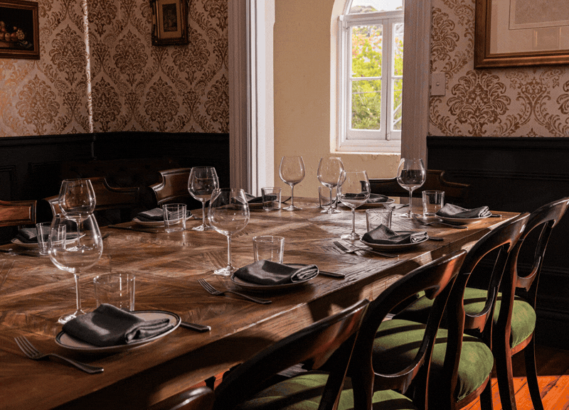 A private dining room that holds up to 8 people in Surry Hills Hills