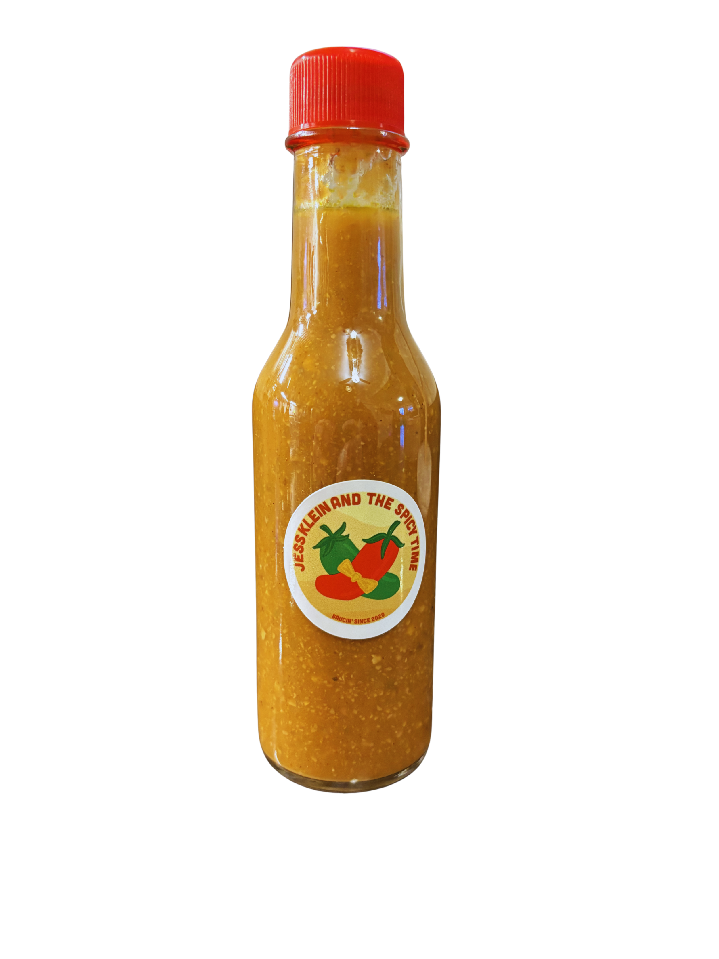 BASIC BATCH - pumpkin, serrano pepper, maple syrup, pecans, apple cider vinegar, brown sugar, nutmeg, cinnamon, ginger, water, salt 