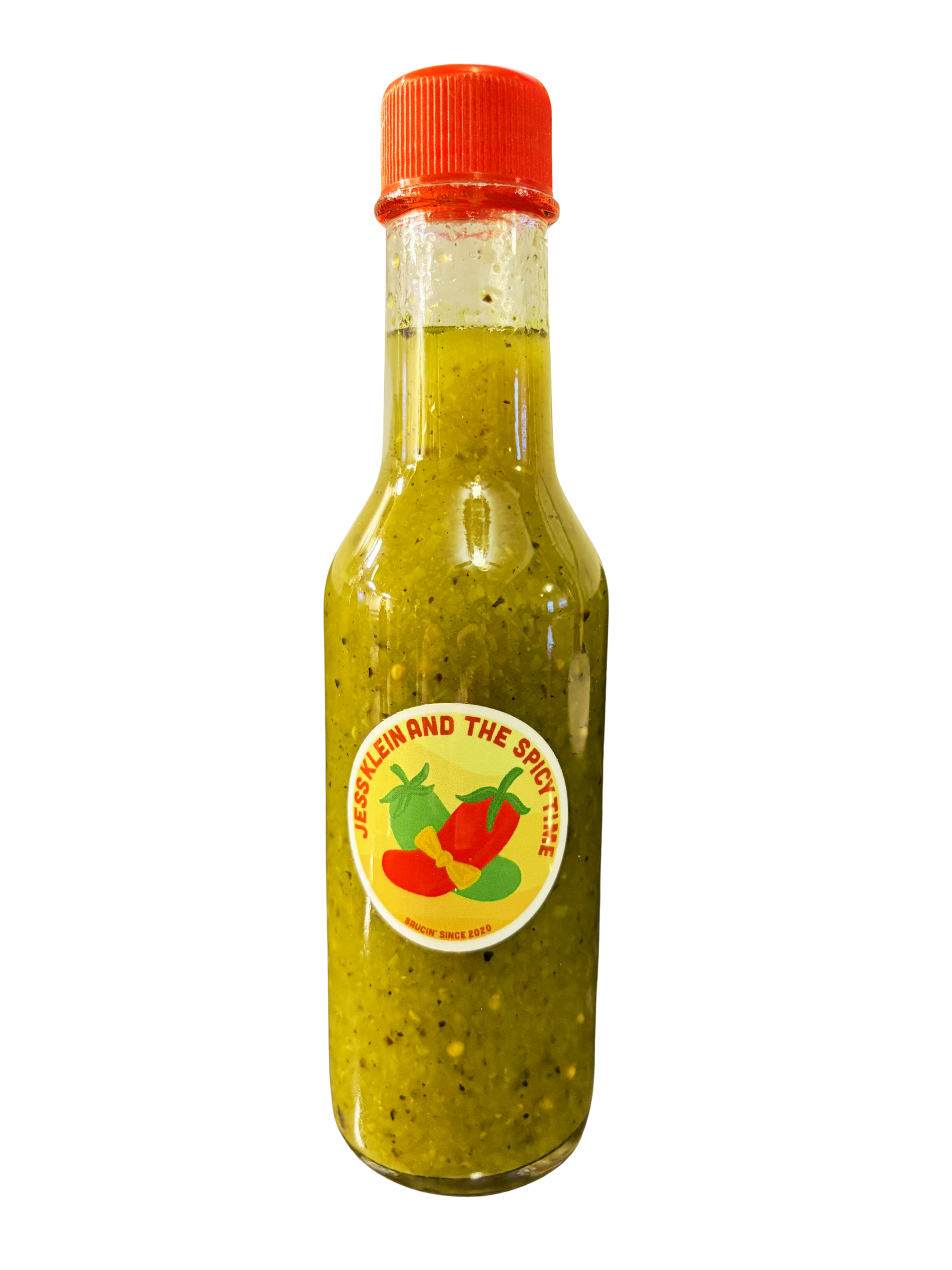 LITTLE FLAME - jalapeños, green pepper, apple cider vinegar, water, garlic, chipotle, cumin, mustard seed, lemon, salt, pepper