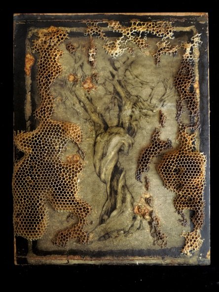 Witch Tree I (Embellished by Honeybees)
