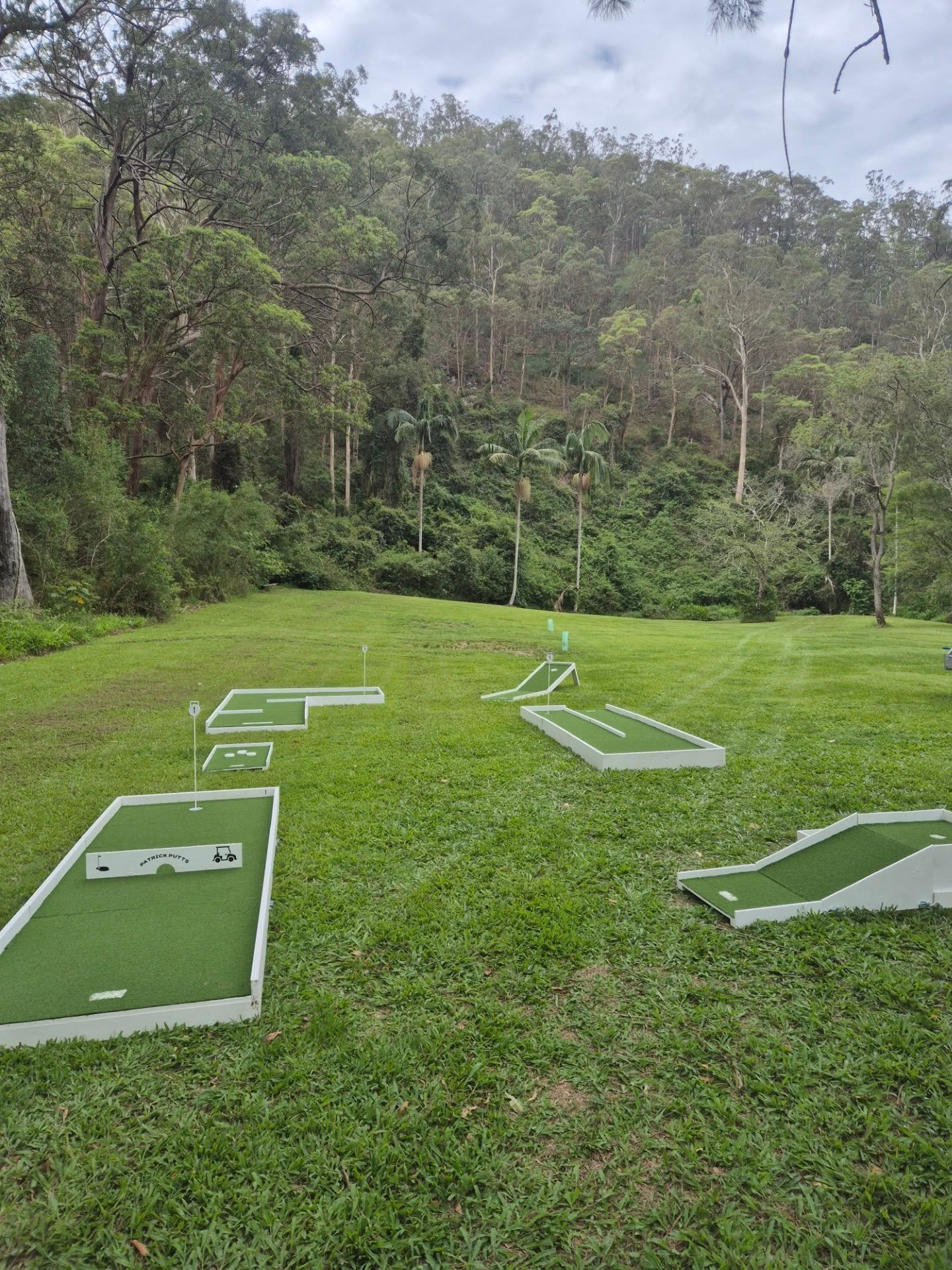 A look at yesterday's spot for some scenic putt putt ⛳️