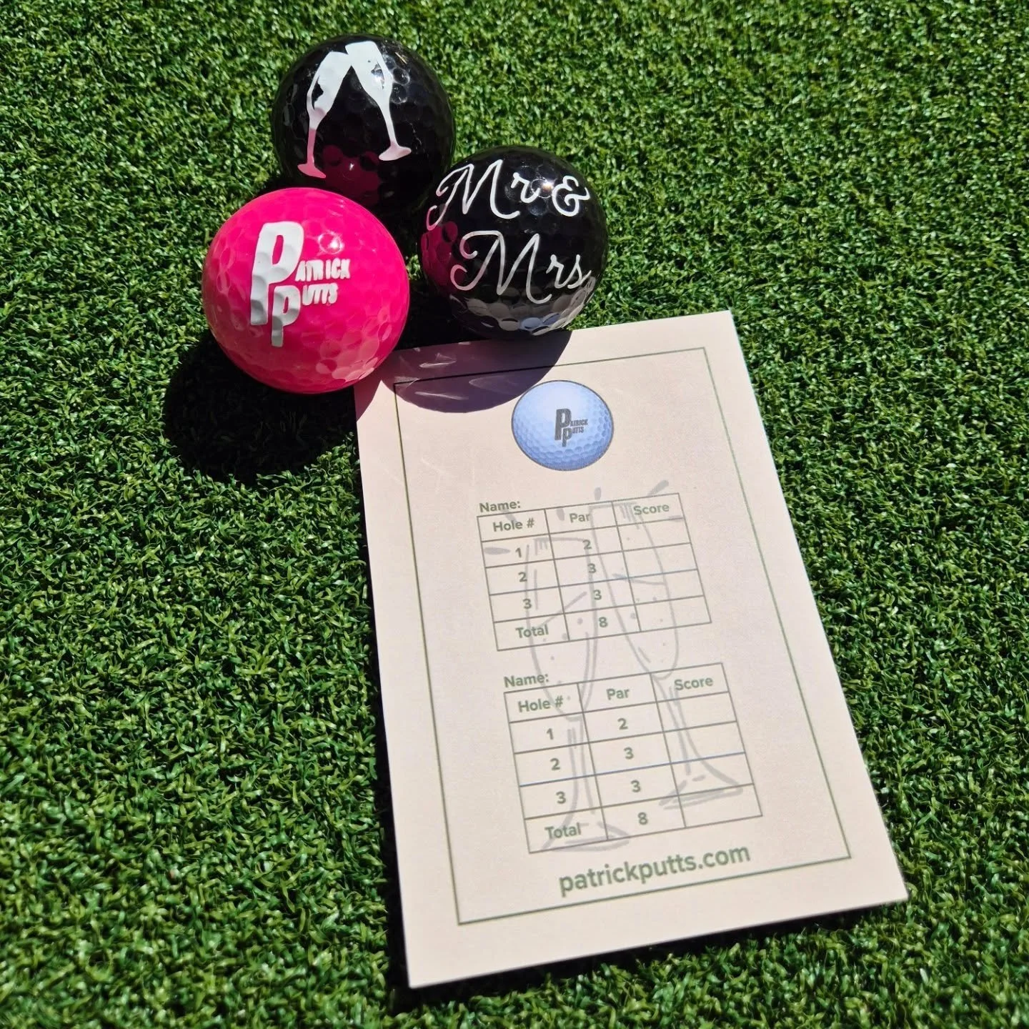 Looking back at last weekend&rsquo;s wedding setup. A great space for guests to enjoy a few cocktail hour putts.