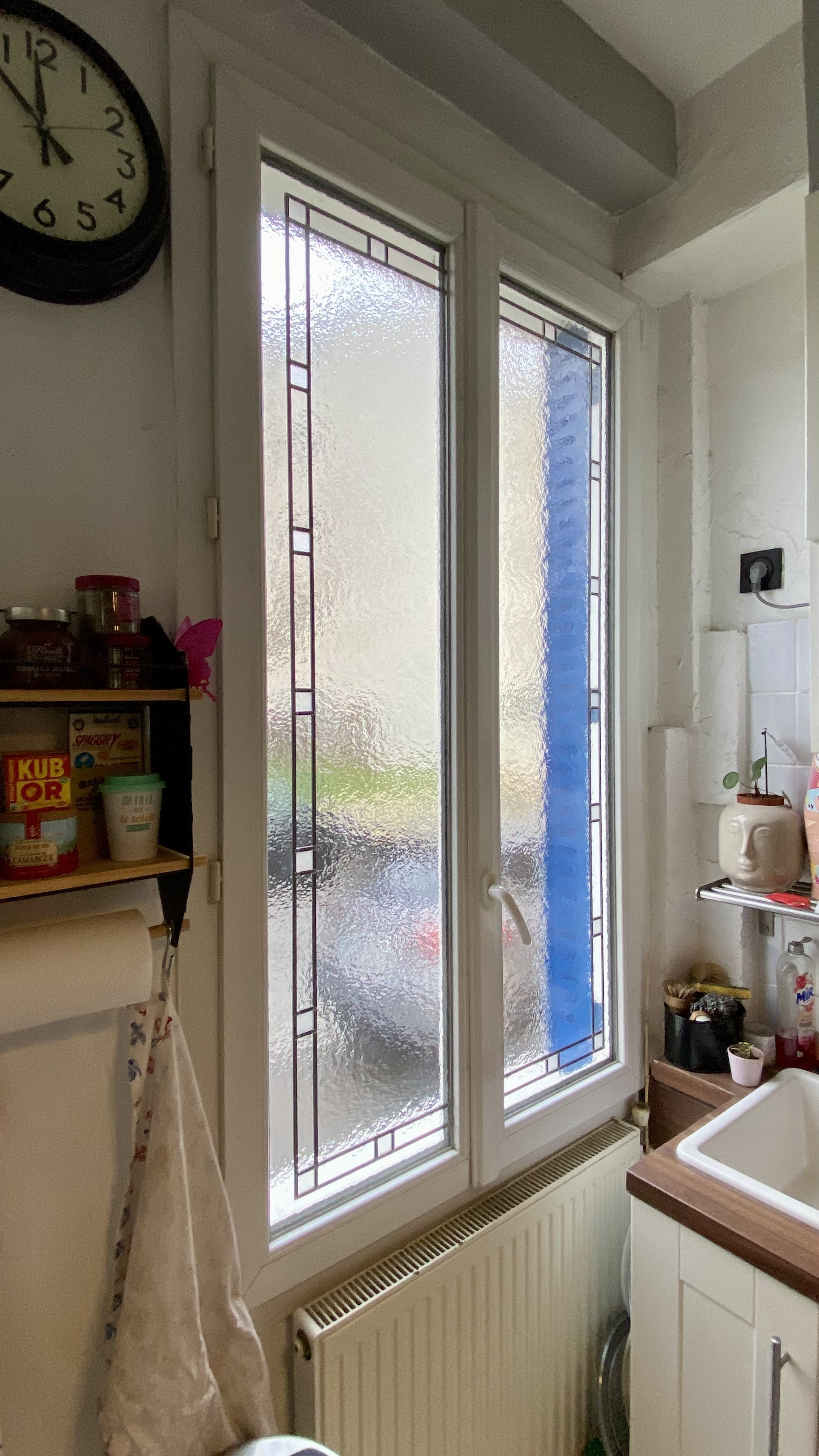 Vitrail Décoration fenêtre double vitrage