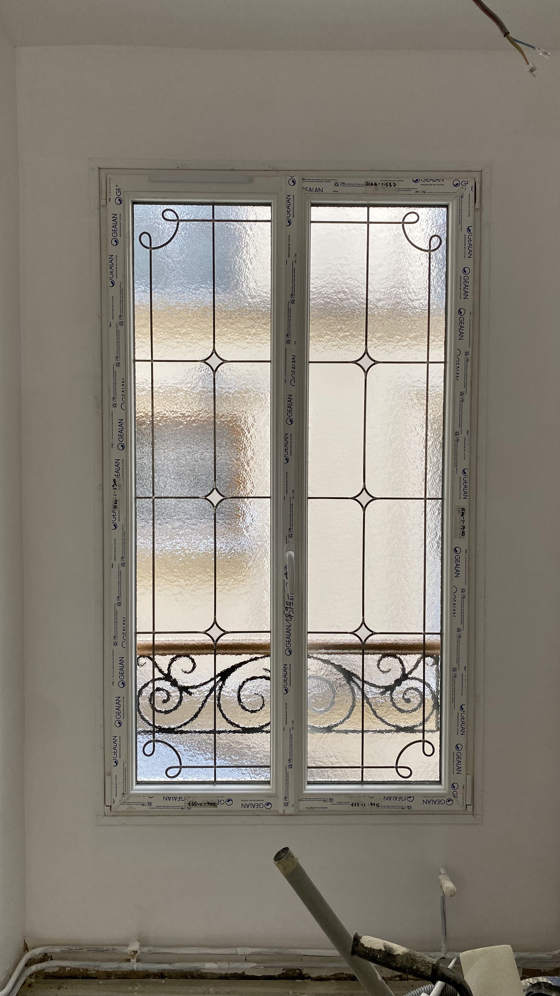 Vitrail Classique fenêtre double vitrage
