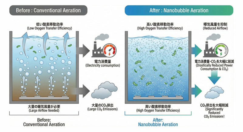 Hight Oxygen Transfer Efficiency