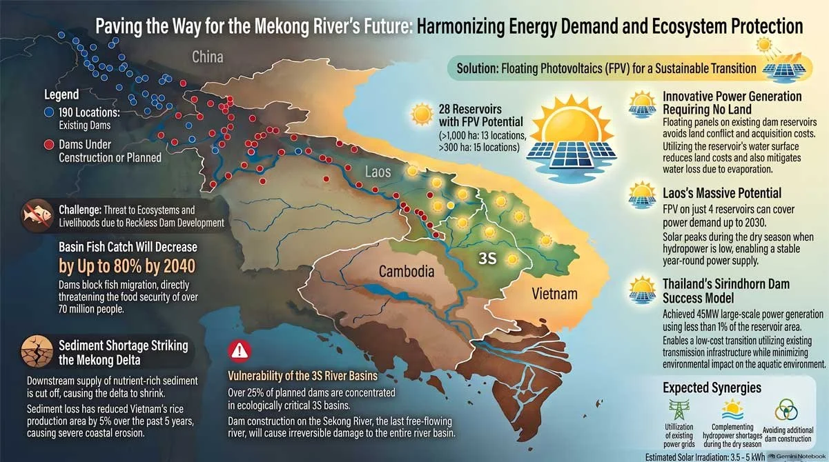 Paving the Way for the Mekong River's Future:Harmonizing Energy Demand an Ecosystem Protection