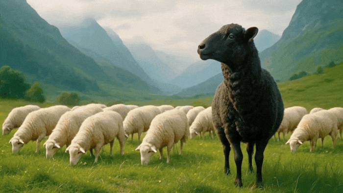 The Blessing of Being the Black Sheep