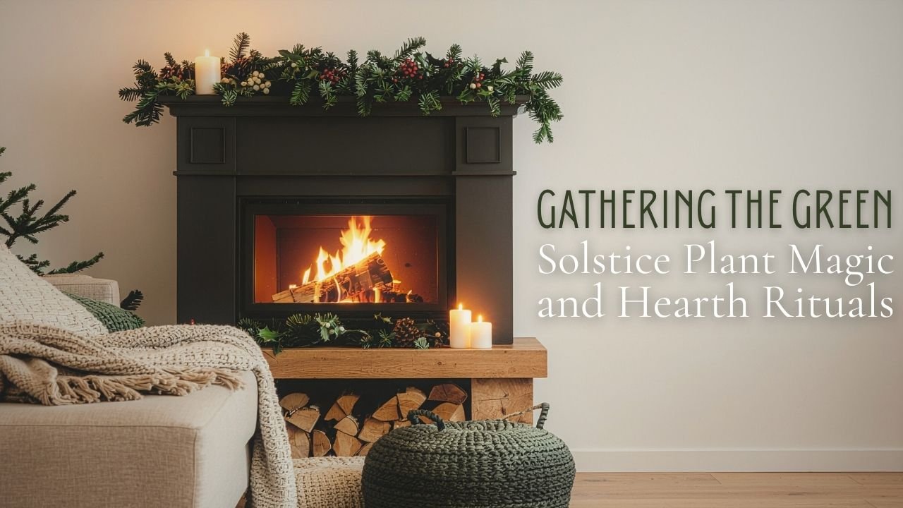 Gathering the Green: Traditional Solstice Plant Magic &amp; Hearth Rituals
