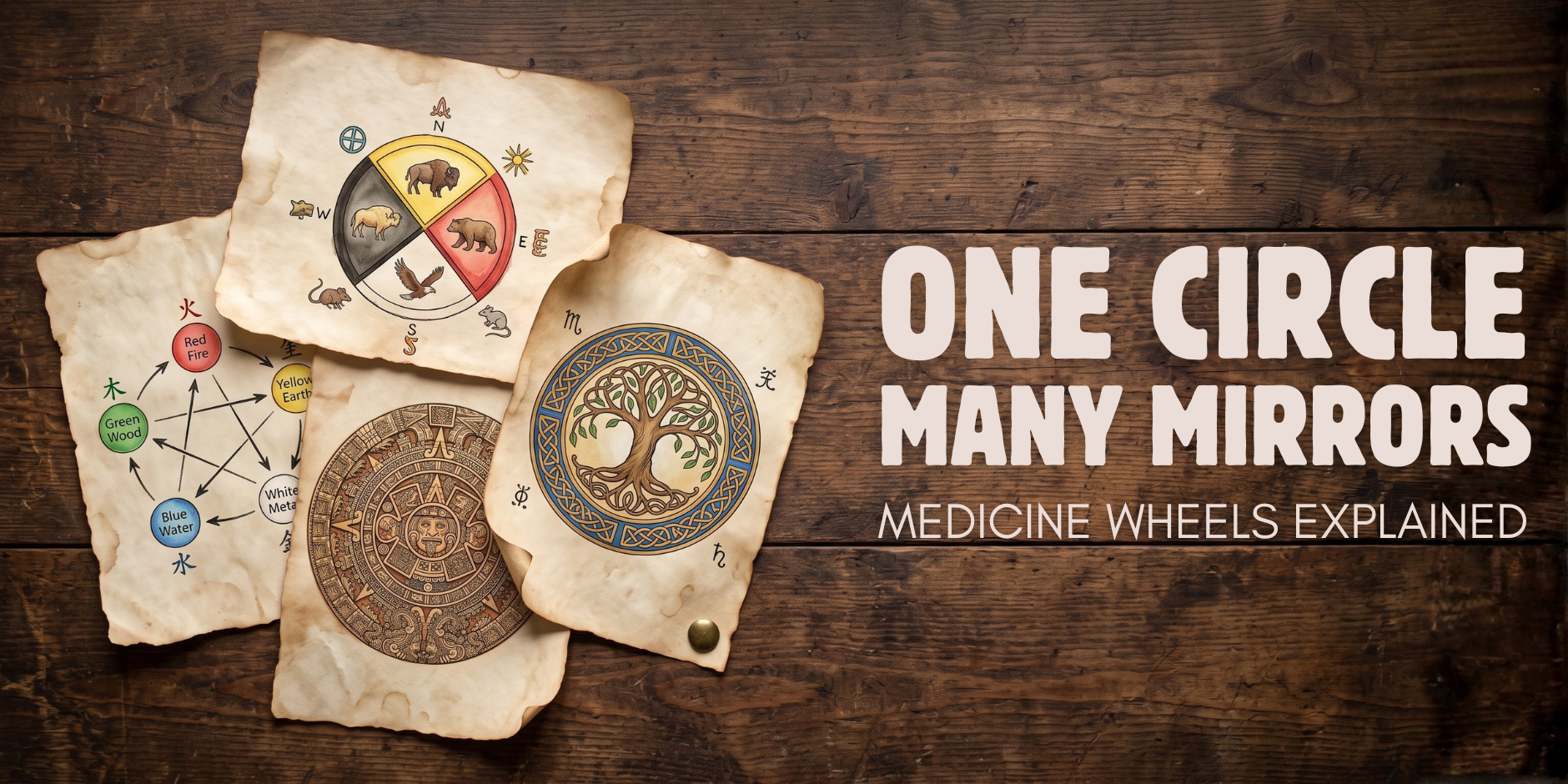One Circle, Many Mirrors: Finding the Universal Thread in the World's Medicine Wheels