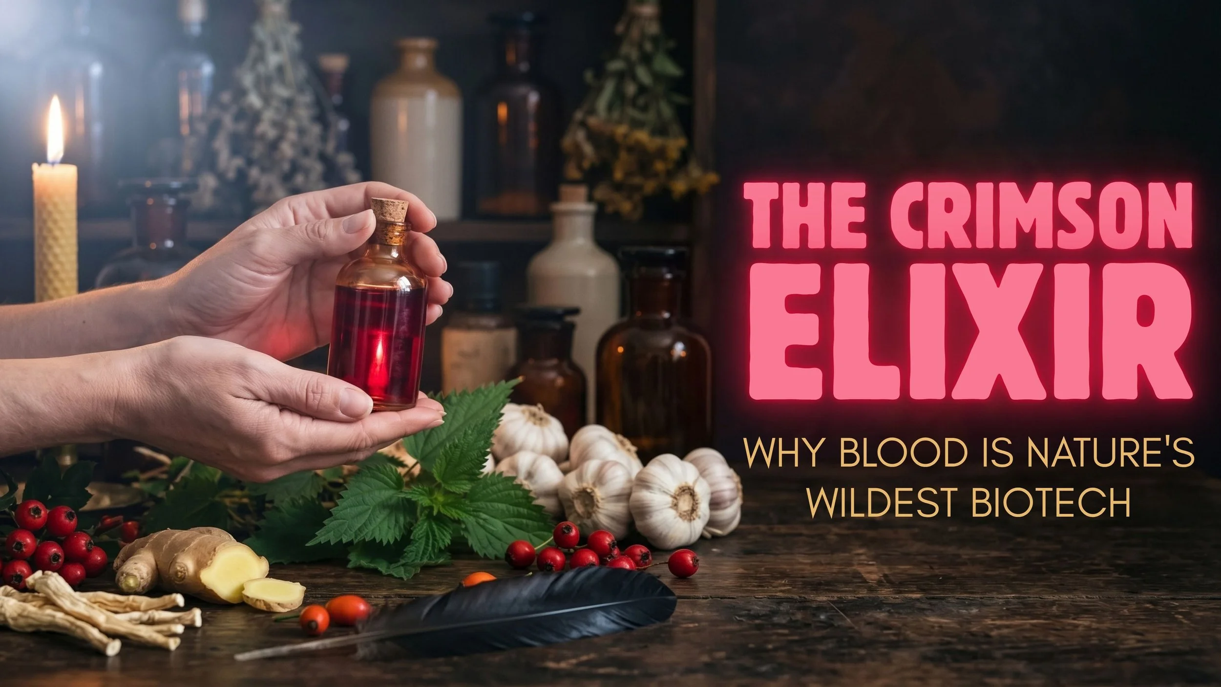The Crimson Elixir: Why Blood is Nature’s Wildest Biotech (and How to Care for Yours)