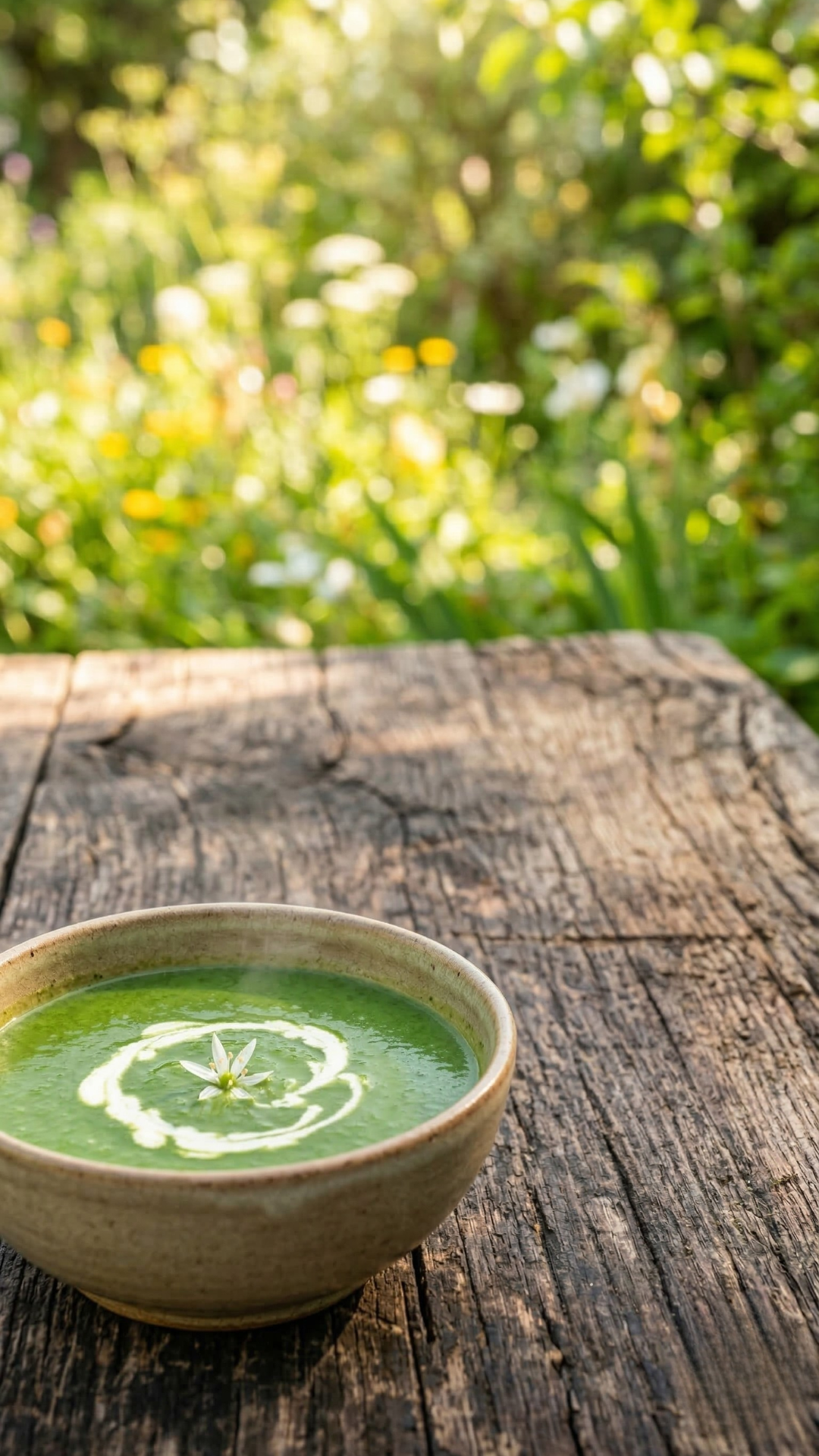 Spring Clean Soup (Nettle & Wild Garlic)