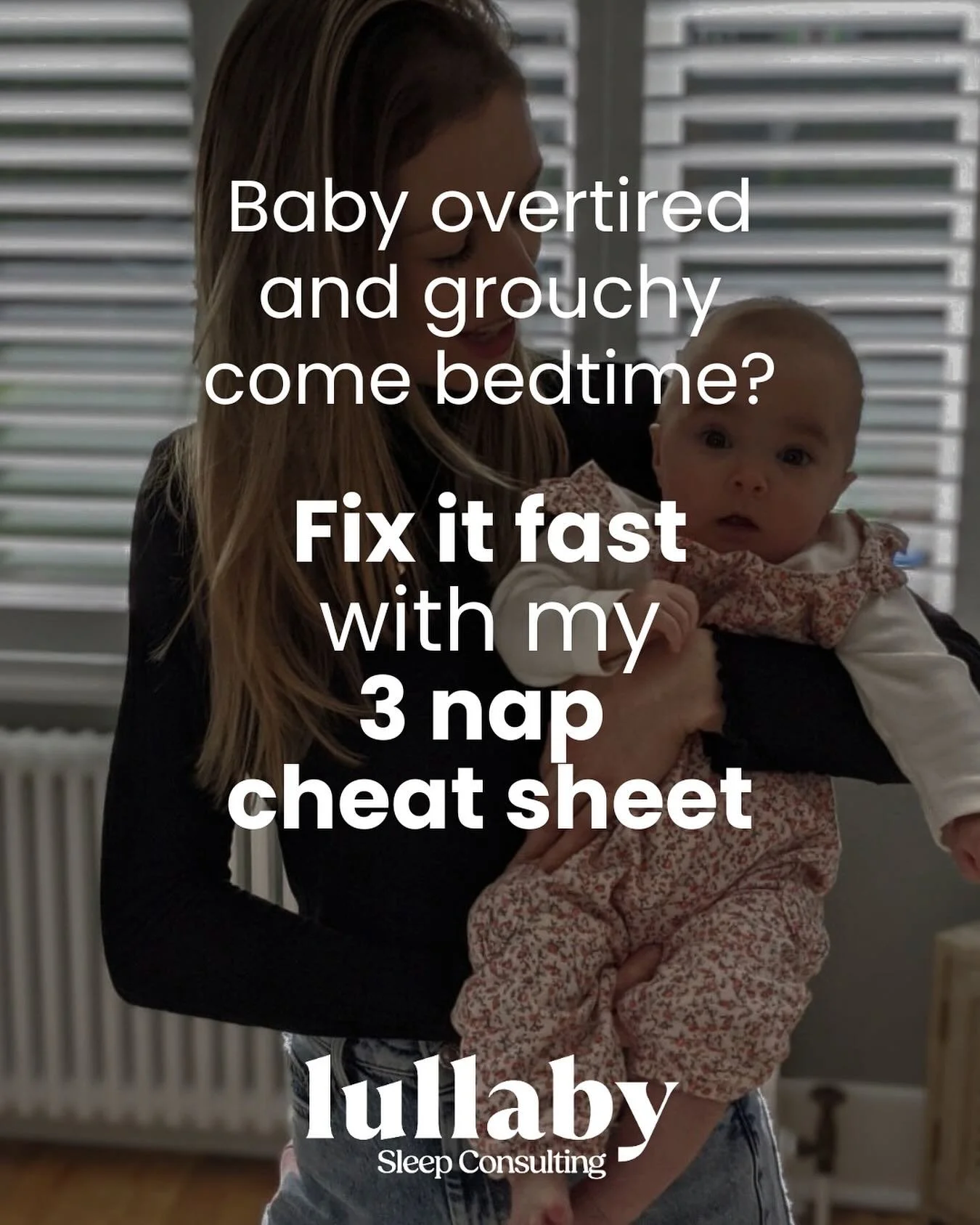 Your baby nailed all 3 naps... so why is bedtime still so hard?

It&rsquo;s not just about how many naps they get - it&rsquo;s also about the sleep pressure leading into bedtime.

🕓 Final nap too early = overtired, grouchy baby at bedtime
🎉 Final n