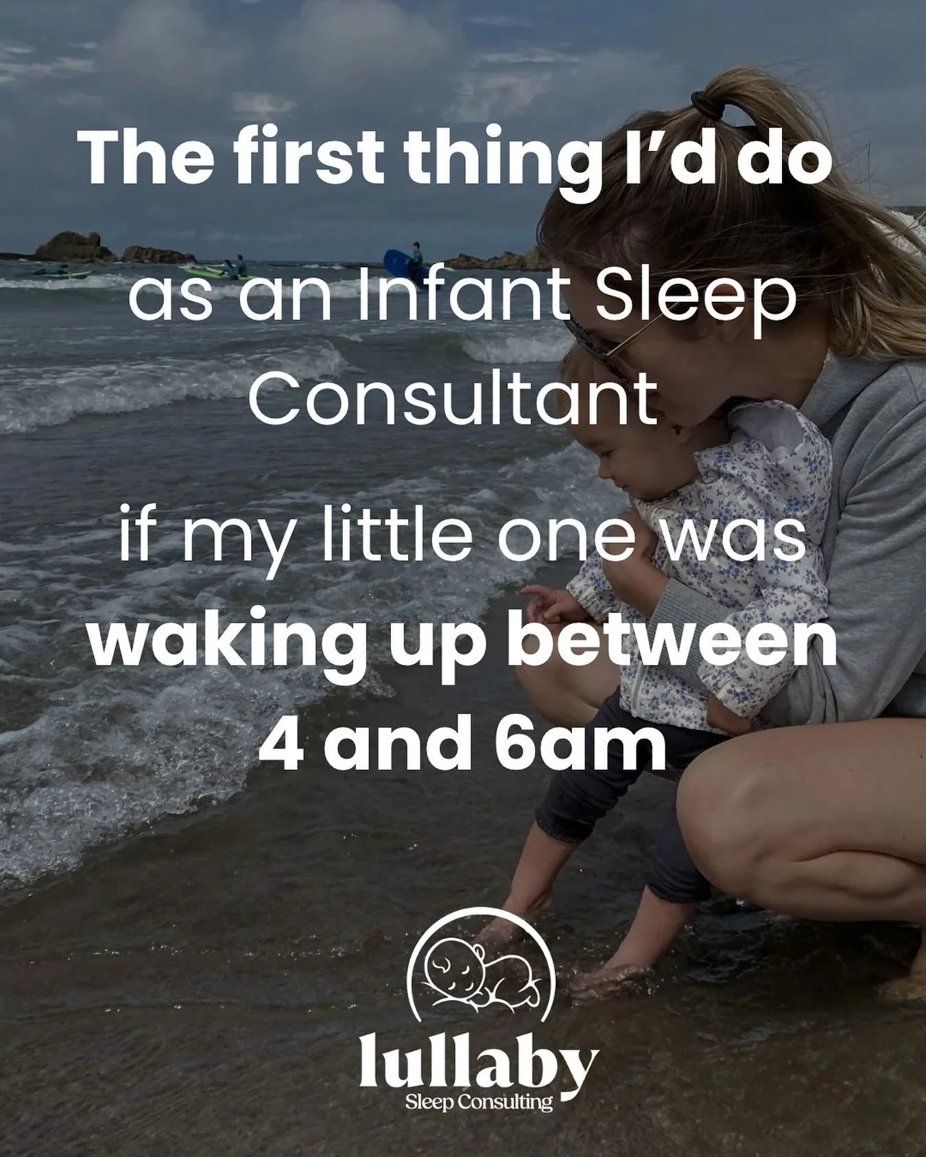 Is your little one suddenly starting their day at 5am? 😩
You&rsquo;re definitely not alone - this is one of the most common sleep challenges I see!

Around 4am, your little one&rsquo;s sleep becomes much lighter, which makes it so much harder to res