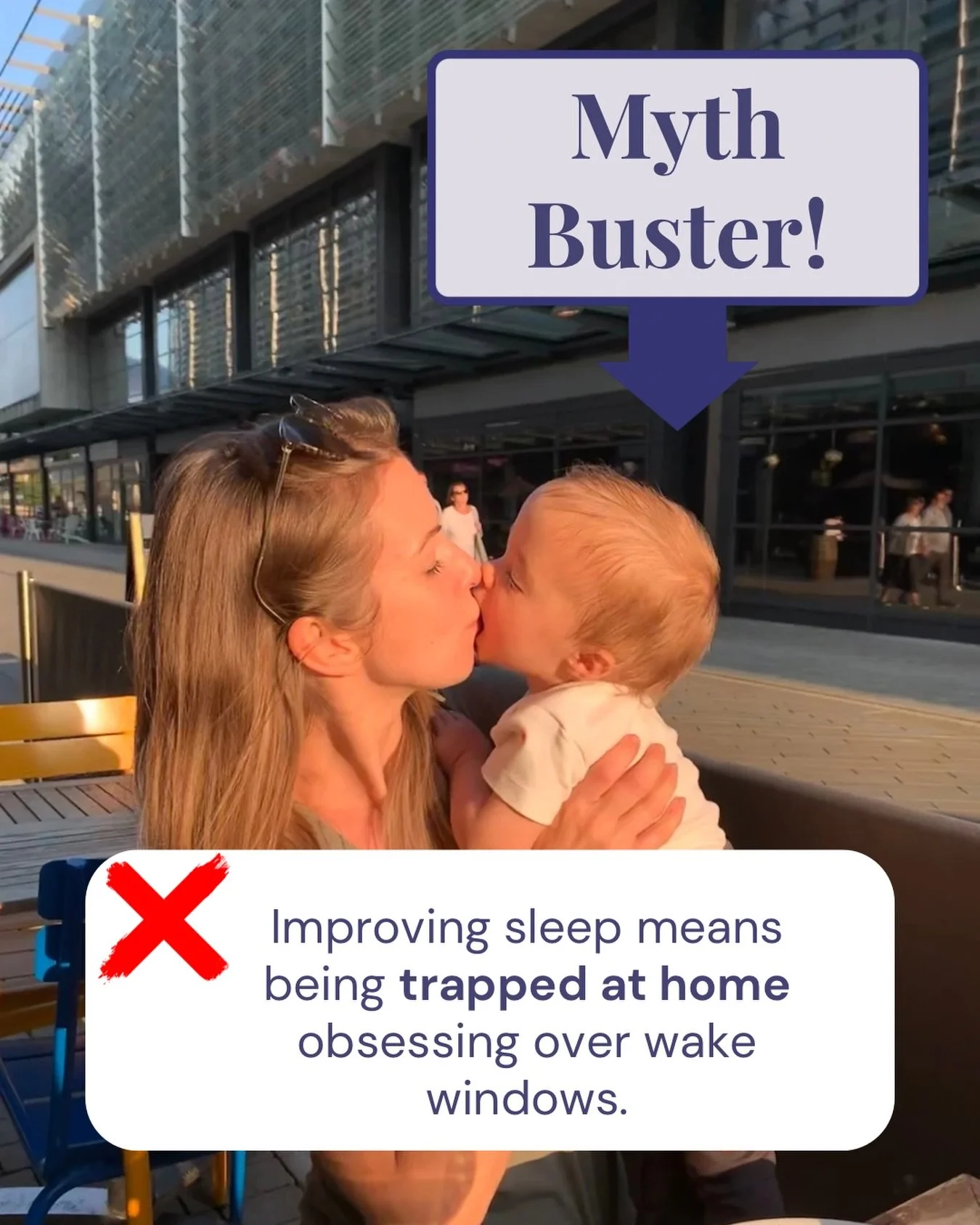 ❌ Not on my watch! ❌

However, it&rsquo;s something I get asked all the time.

&ldquo;If I work on sleep, will I be stuck at home for naps?&rdquo;

&ldquo;Do I have to follow a rigid schedule?&rdquo;

&ldquo;Will I have to say no to coffee dates and 