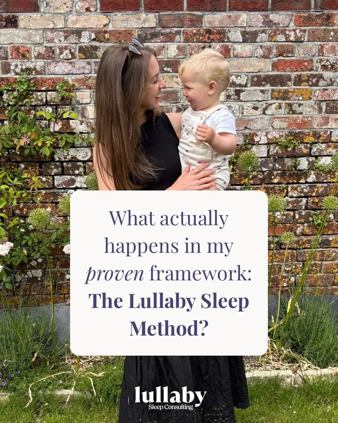 People always ask: &ldquo;What makes you different?&rdquo;

It&rsquo;s a fair question!

The Lullaby Sleep Method is a proven, staged framework, starting with understanding YOUR little one.

I will dive into their individual sleep needs, their temper