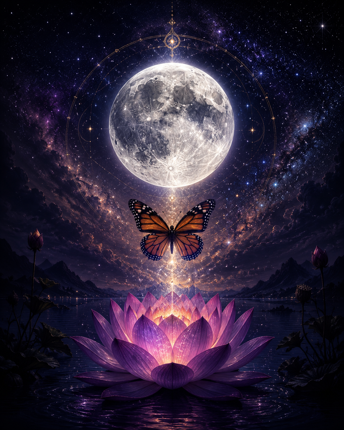 blossoming into the great unknown