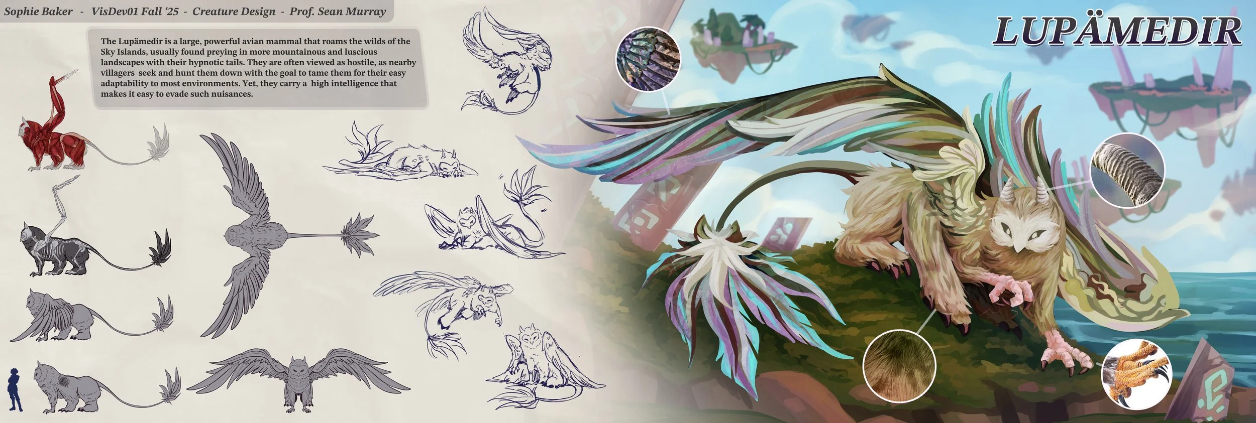 Lupämedir - Creature Design Assignment 2025