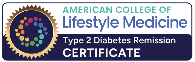 American College of Lifestyle Medicine Type 2 Diabetes Remission Certificate