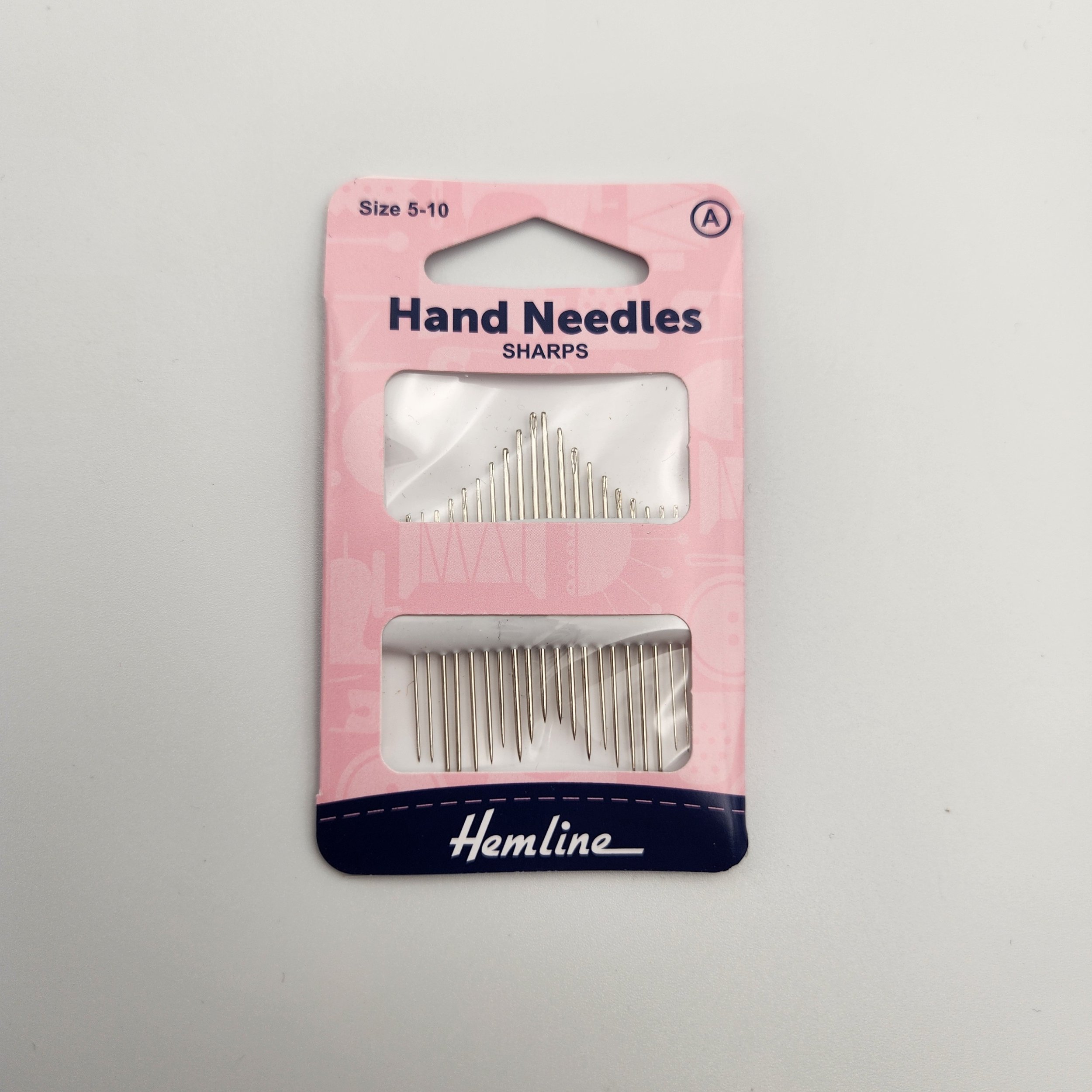Hemline hand sewing needles sharps in original packaging