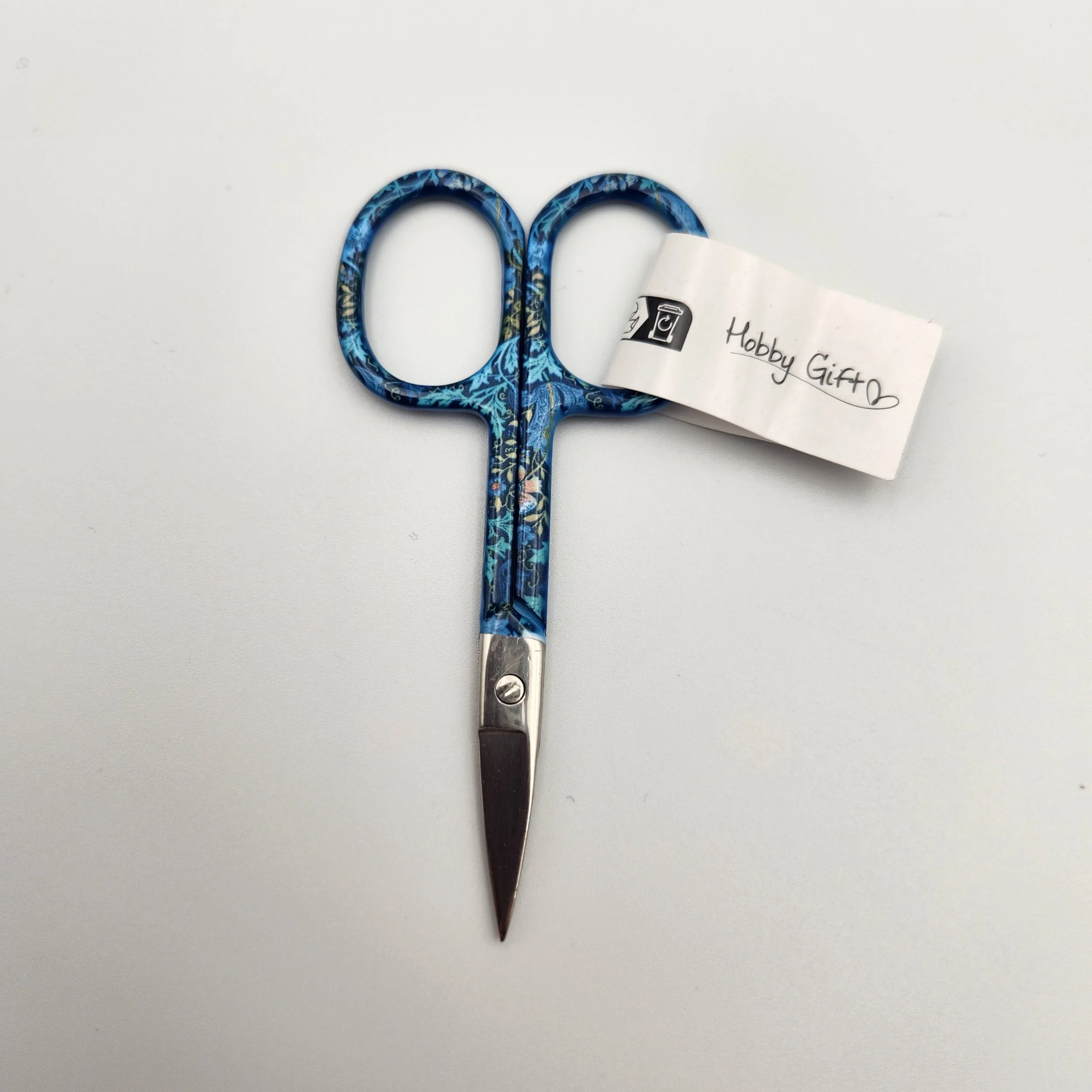 Hobby Gift floral embroidery scissors 9.3 cm