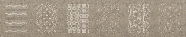 Olympus sashiko patch mending collection tsumugi MC-T2 showing all pre printed sashiko designs