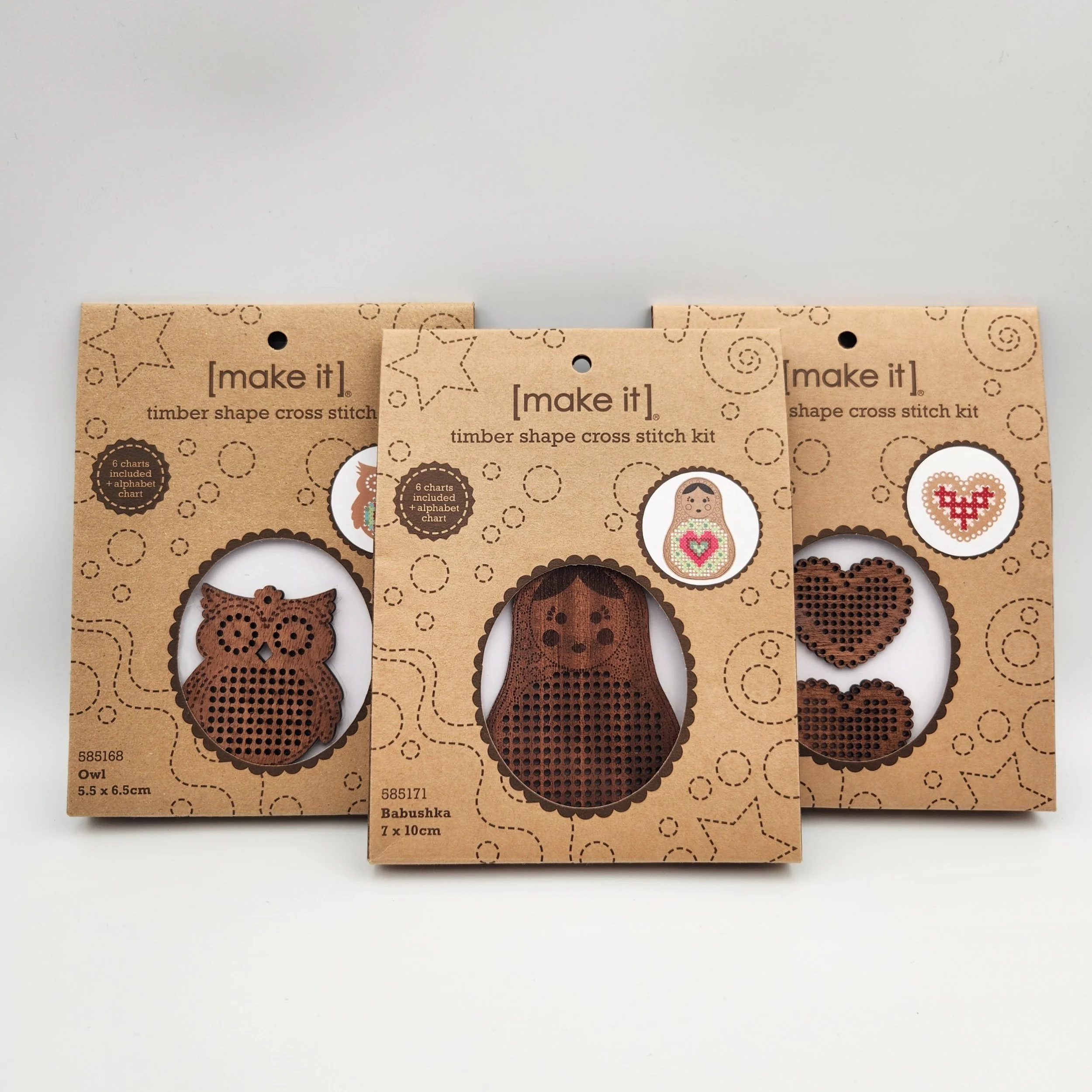 Make It Timber Stitch Kits