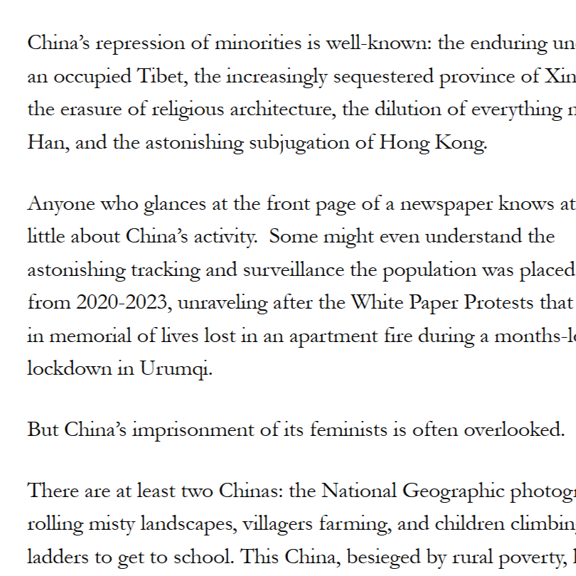 A Requiem for Chinese Feminism: The Feminist Club Amsterdam