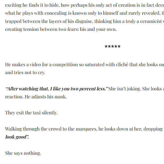 In the Game of Desire and Shame: The Nanjinger