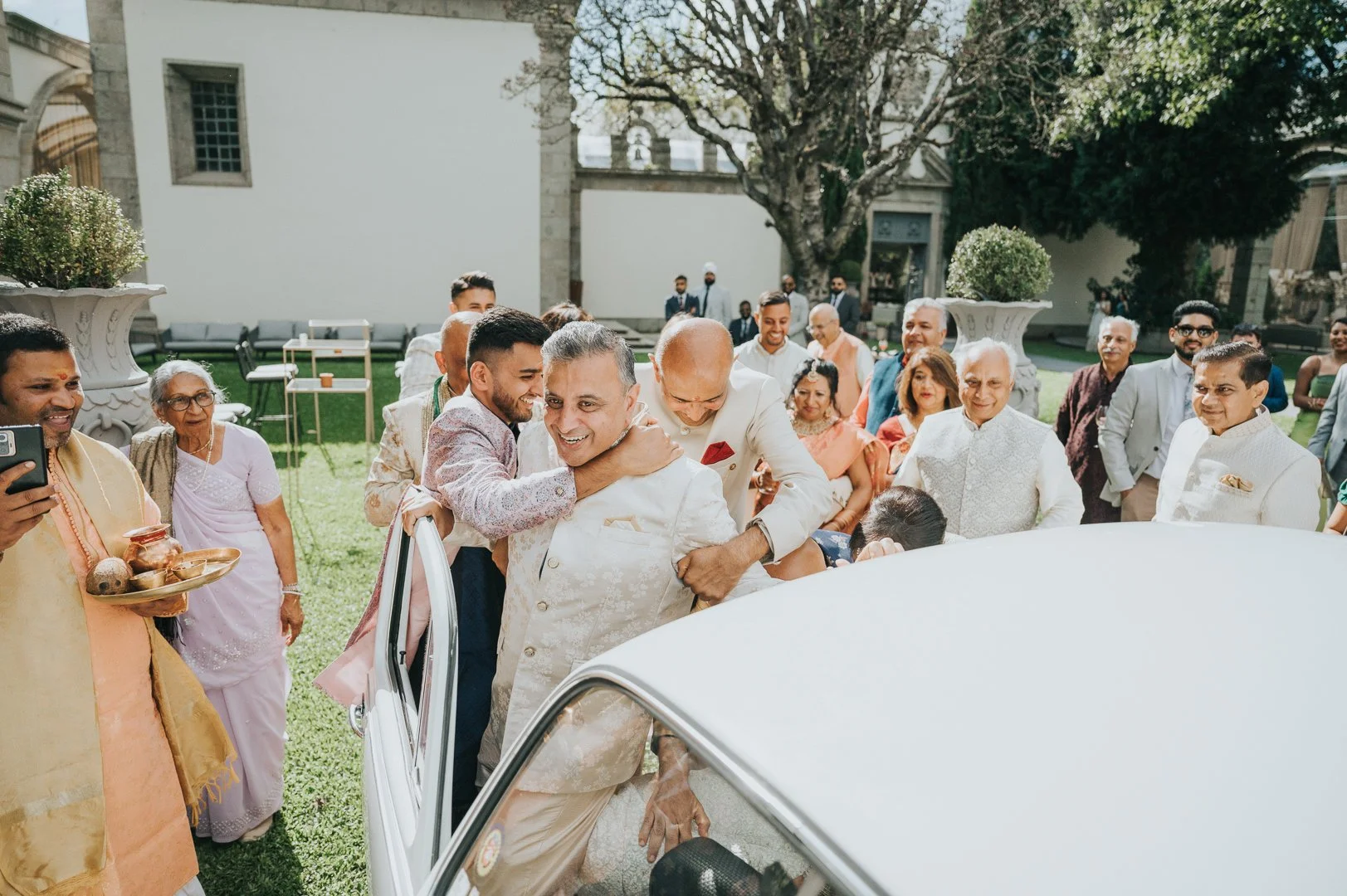 Destination wedding in Portugal at Solar da Levada Indian 