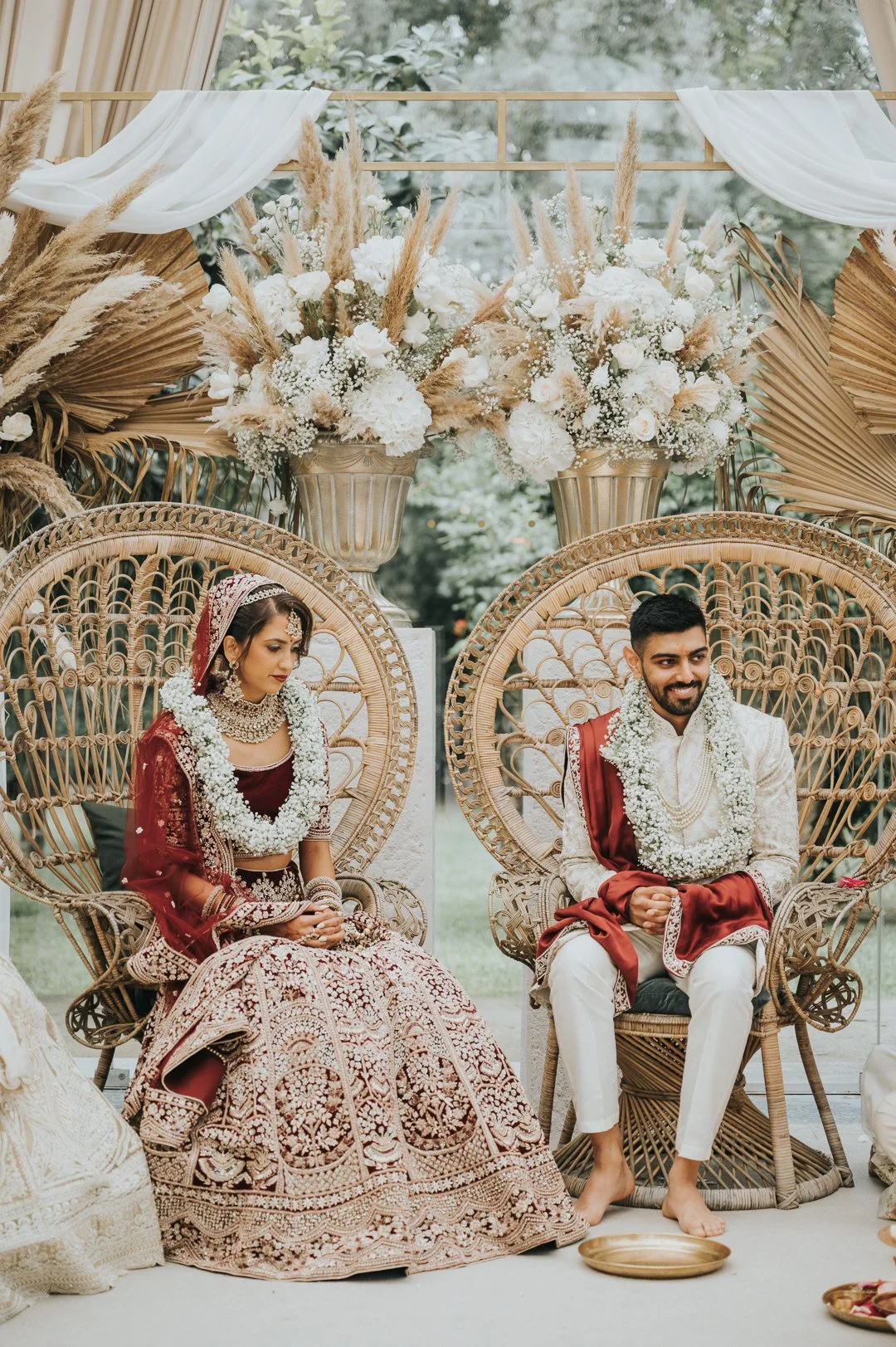 Destination wedding in Portugal at Solar da Levada Indian 