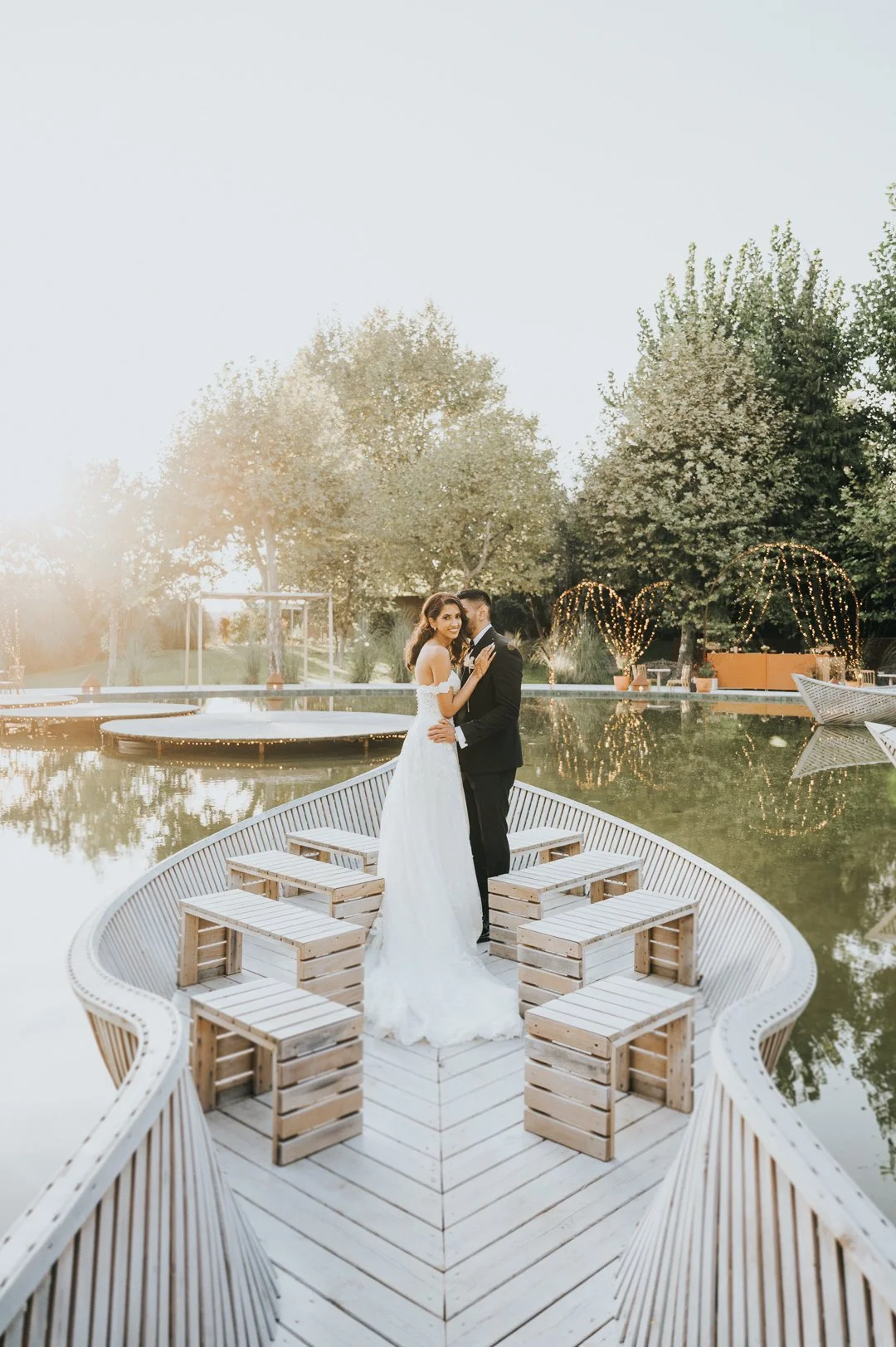 Destination wedding in Portugal at Solar da Levada Indian 