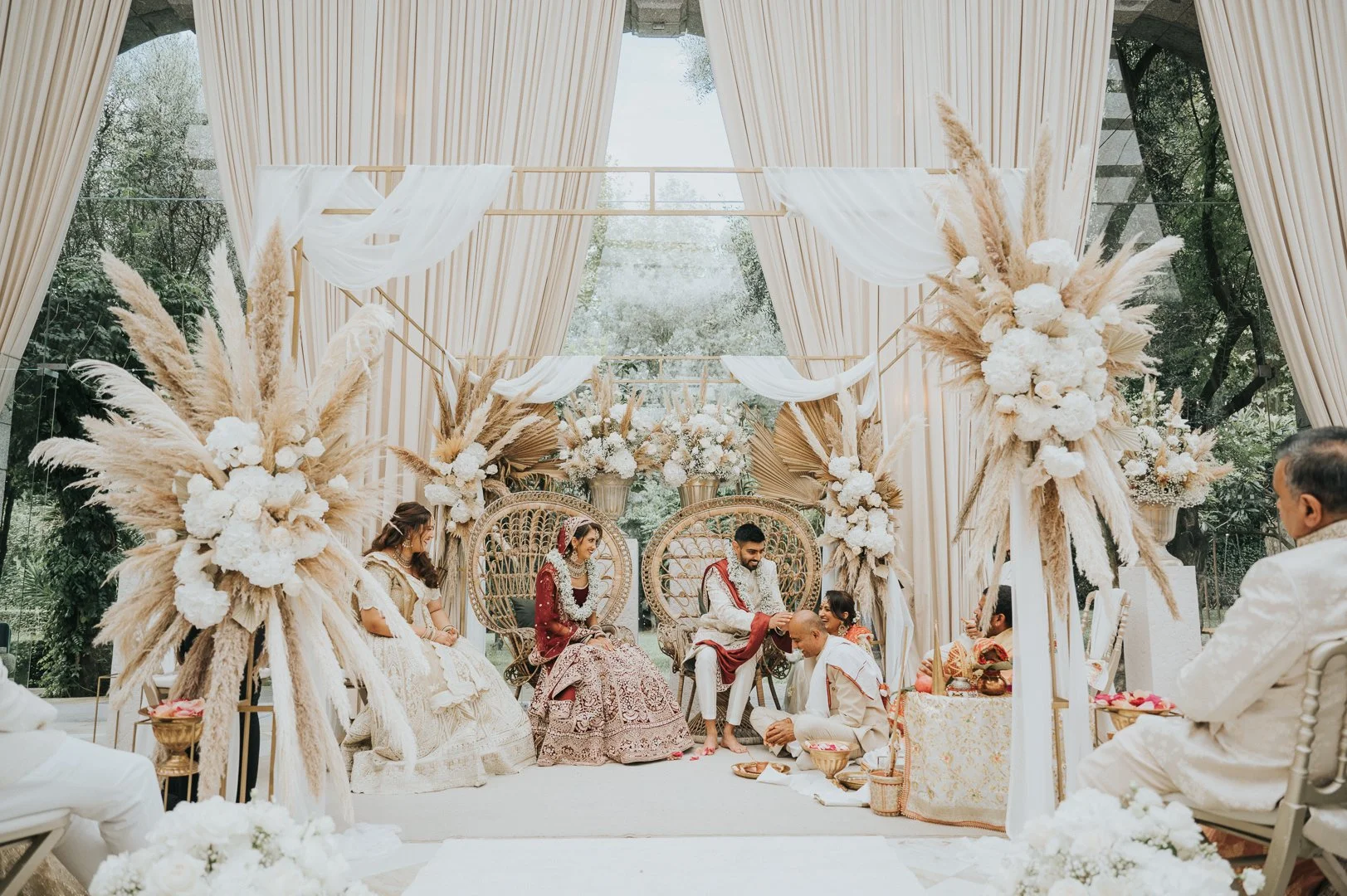 Destination wedding in Portugal at Solar da Levada Indian 