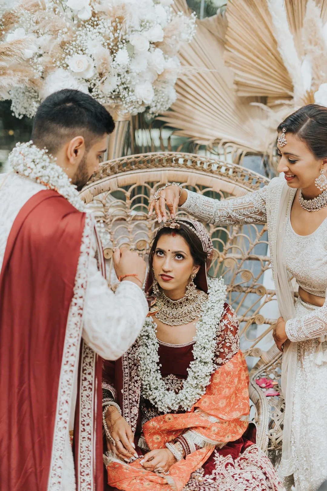 Destination wedding in Portugal at Solar da Levada Indian 