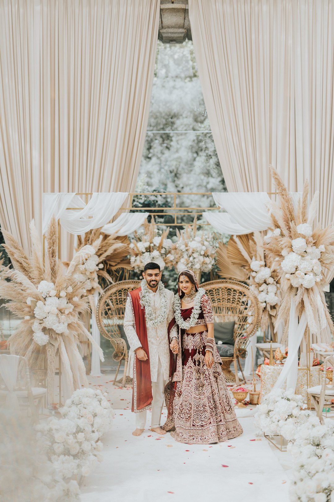 Destination wedding in Portugal at Solar da Levada Indian 