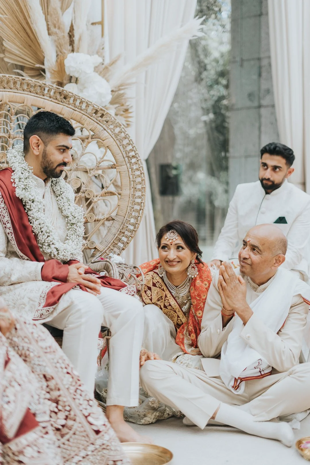 Destination wedding in Portugal at Solar da Levada Indian 