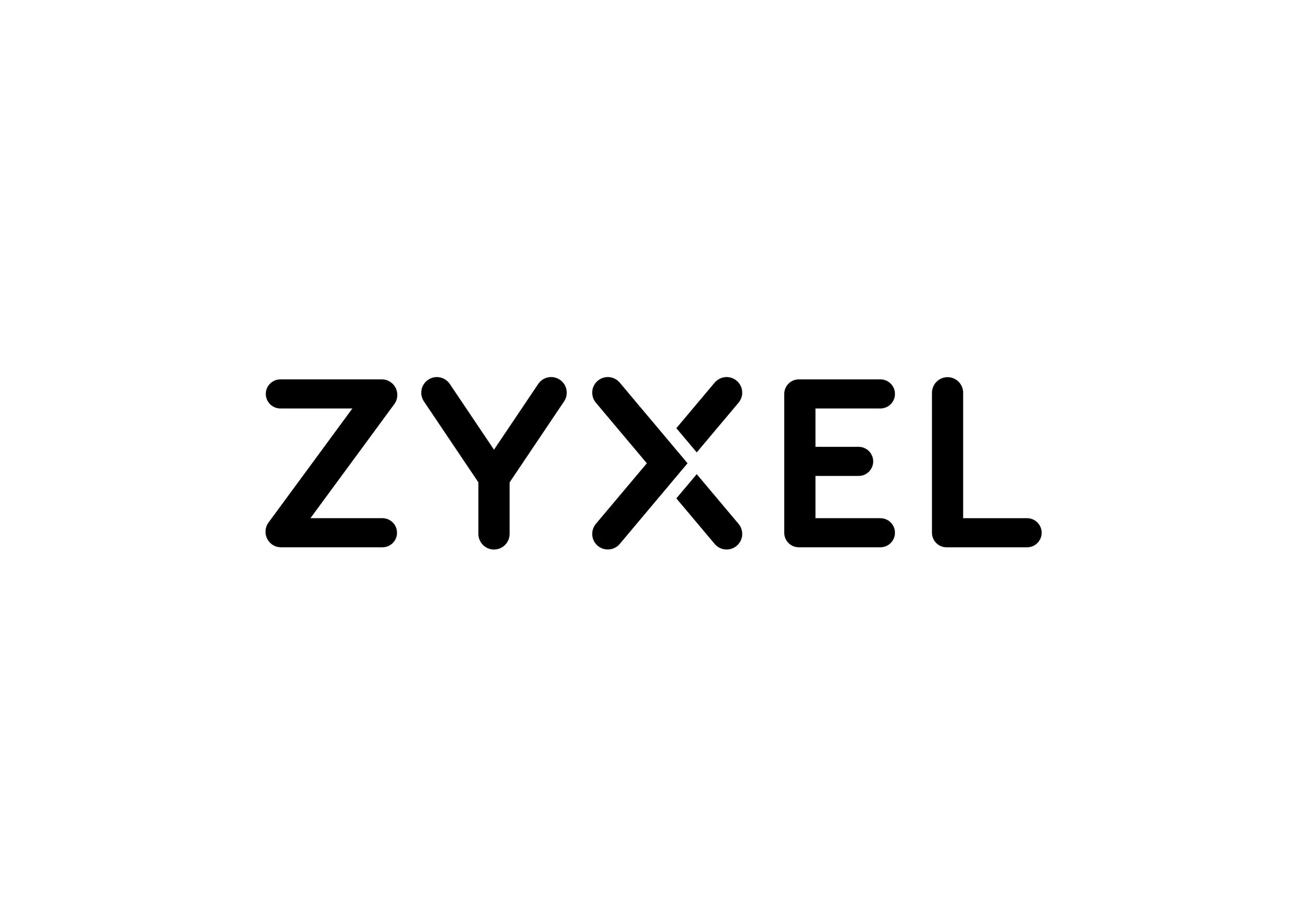 The word 'ZYXEL' displayed in black stylized font on a white background.