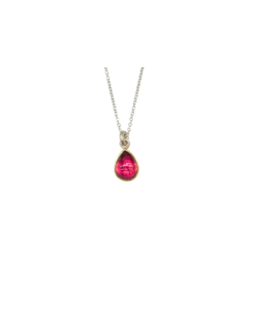 Pink Tourmaline Necklace
