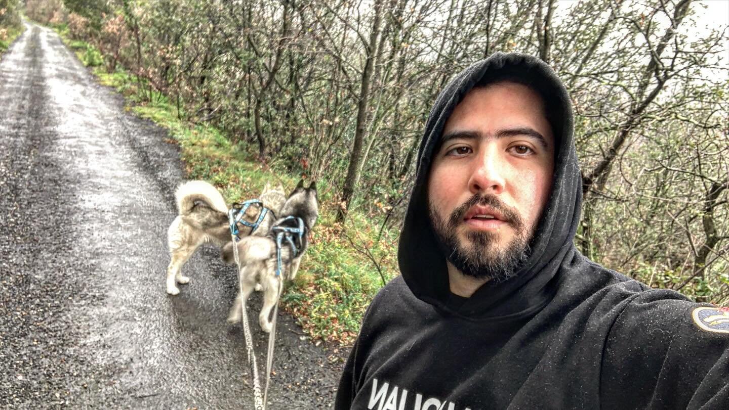 Walking with Inti &amp; Nanouk 

#nature #husky #walk