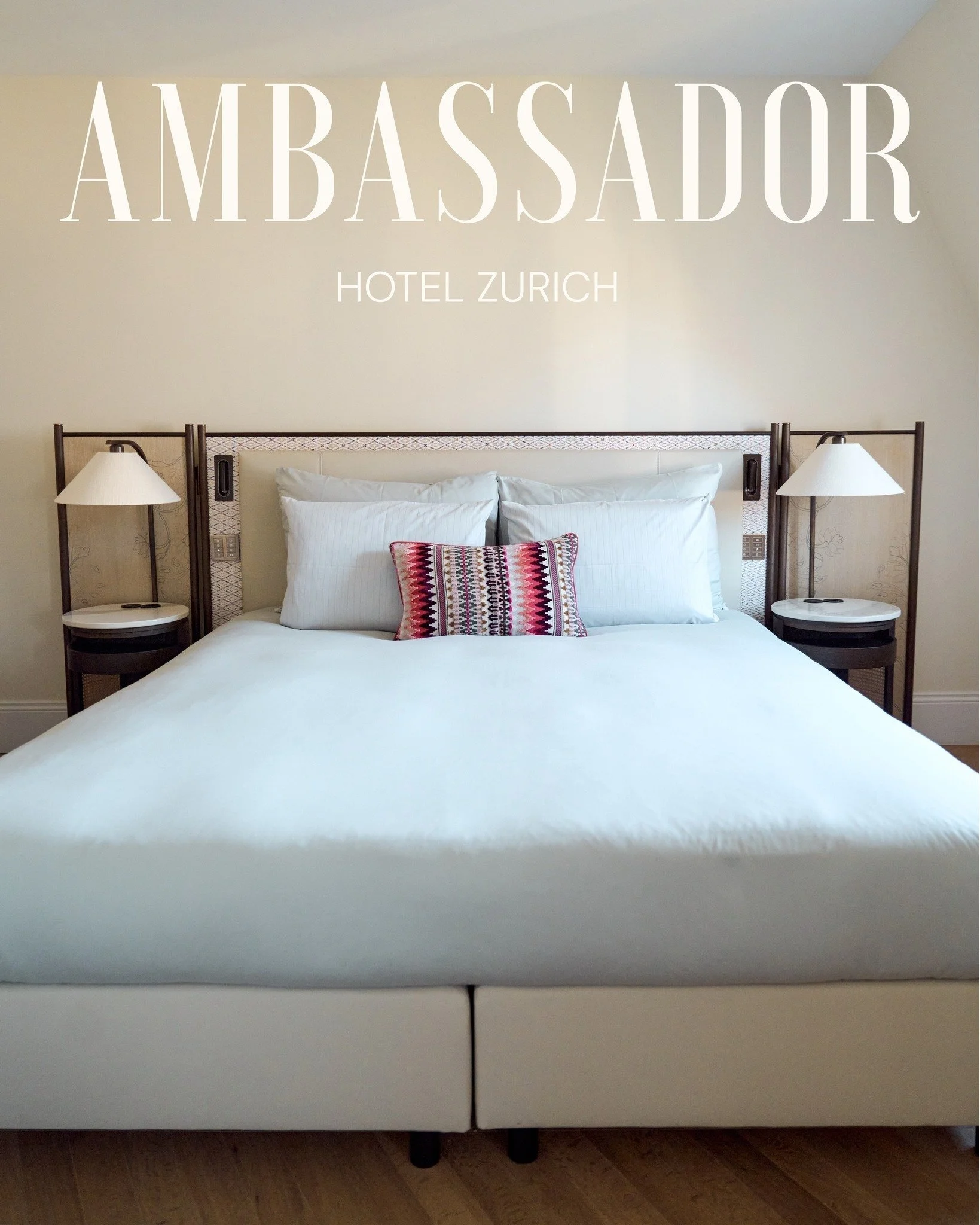 Your home away from home &ndash; comfort and style await. ✨🛏️

#HotelAmbassador #AmbassadorZurich #ZurichHotels #SeefeldZurich #BoutiqueHotelZurich #ZurichStay #RoomWithAView #TravelZurich #WeekendGetaway #ZurichExperience #MomentsOfCalm #RelaxInSty