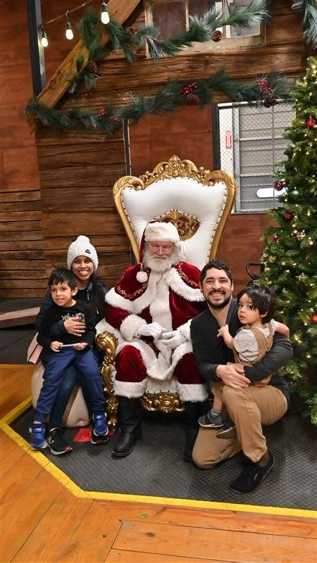 Christmas Bruch with Santa: