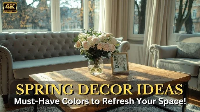 Decorating for Spring: Fresh Ideas to Renew Your Home Before Yardwork Calls 🌷: 
