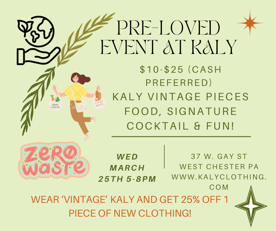Pre-Loved Event at Kaly: