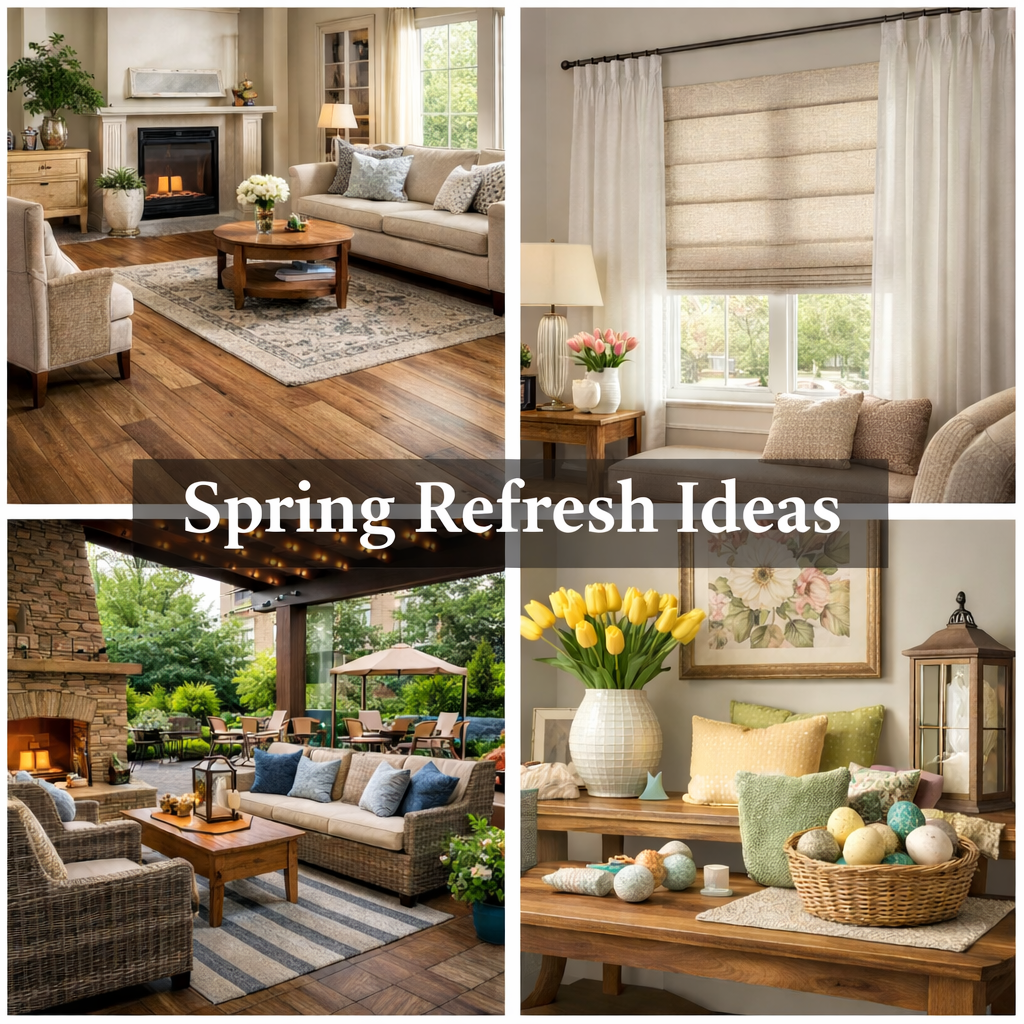 Spring Refresh: Transform Your Home with New Flooring, Window Treatments, Outdoor Living &amp; Decor: 