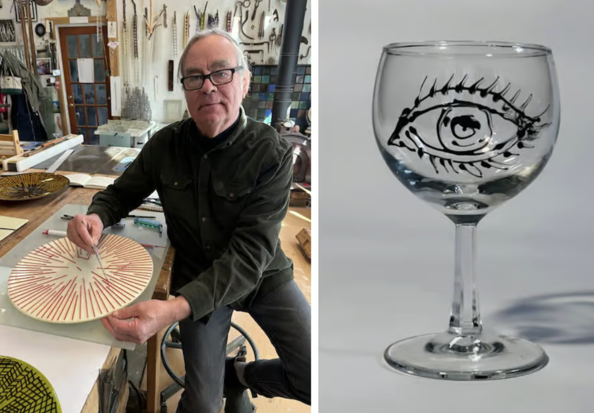 Glass Painting in the Workshop: